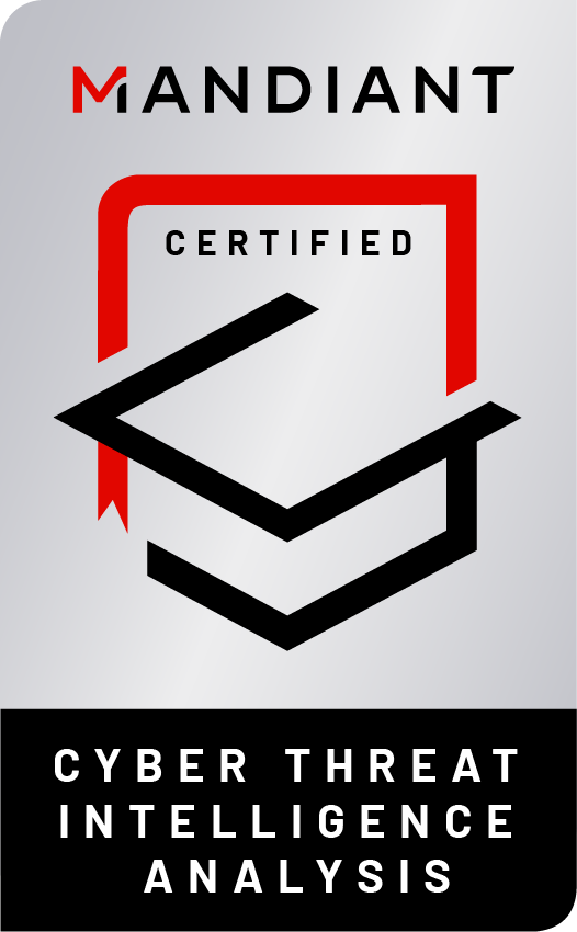 Threat Intel Analysis Certification Badge
